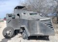 Asegura Guardia Estatal dos vehículos “monstruo” en la Frontera Grande