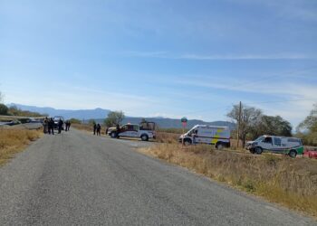 Aterriza aeronave de emergencia en Villagrán