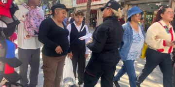 Implementa Guardia Estatal de Género campaña preventiva en zonas comerciales de Reynosa