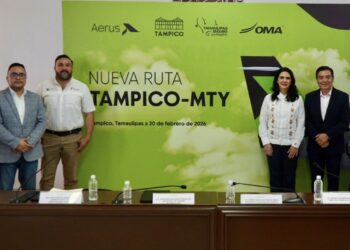 Despega Aerus nuevo vuelo Tampico-Monterrey: Sectur