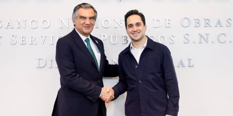 Gestiona Américo Villarreal recursos con Banobras para proyectos estratégicos de infraestructura