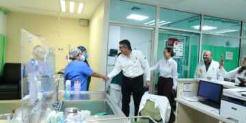 Supervisa Américo modernización del Centro Oncológico de Tamaulipas