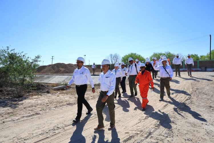 Supervisa CENAGAS, SEDENER y CENAM avances del Complejo Procesador de Gas Burgos en Reynosa