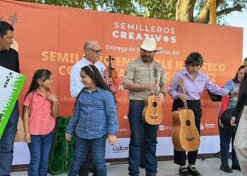 Arranca con nuevos instrumentos el Semillero de Música Huasteca en González