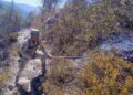 Avanza al 70 % el control del incendio forestal “Puerto del Volcán” en Miquihuana