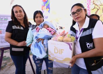 Inicia DIF Tamaulipas la primera entrega de canastas alimentarias en los 43 municipios del estado