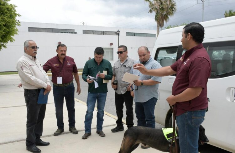 Refuerza Tamaulipas la sanidad pecuaria con binomios caninos especializados