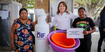 Equipa DIF Tamaulipas desayunadores escolares y comedores comunitarios del estado