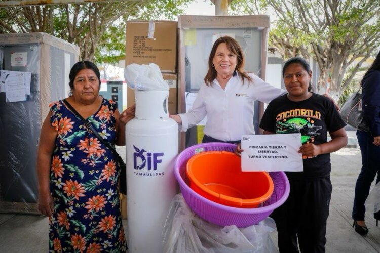 Equipa DIF Tamaulipas desayunadores escolares y comedores comunitarios del estado