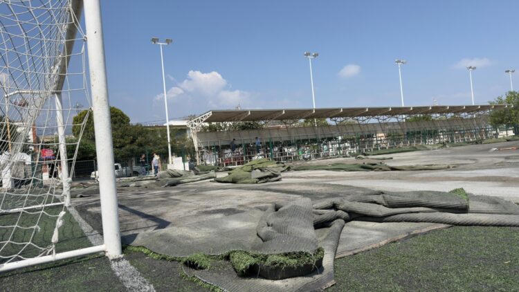 Inicia la rehabilitación de la cancha Enrique Borja de Ciudad Victoria