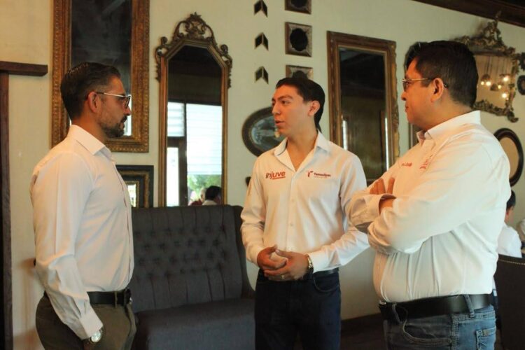 Fortalece alianza el INJUVE Tamaulipas con la Unión de Comerciantes y Empresarios del Noreste