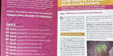 Para vivir y explorar Tamaulipas, presentan tres guías turísticas