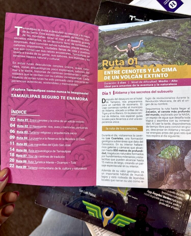 Para vivir y explorar Tamaulipas, presentan tres guías turísticas