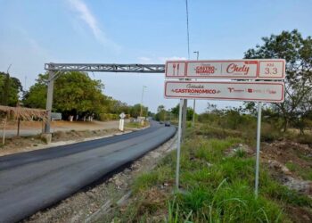 Inicia instalación de señalética en Corredor Gastronómico Interejidal: Sectur