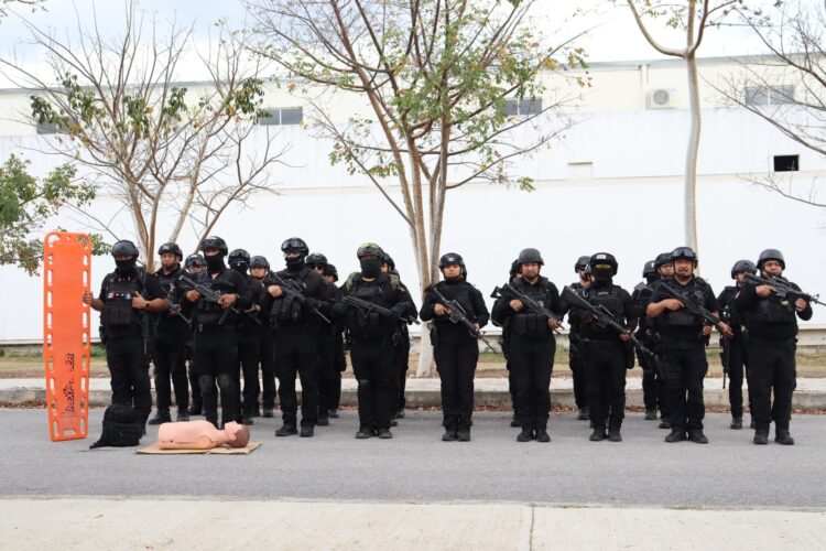 Capacita SSPT a 19.º bloque del Curso de Medicina Táctica Policial