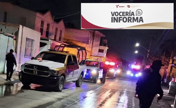 Detención de líder criminal genera caos en Reynosa, reporta Vocería de Seguridad Pública