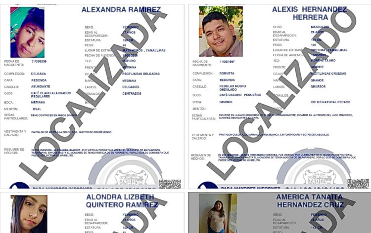 Localiza Fiscalía 159 personas con reporte de no localización