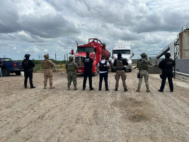 Detectan pipa con reporte de robo en instalaciones de Pemex en Reynosa