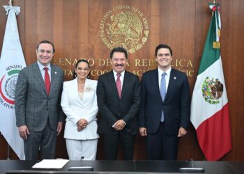 Fortalecen Senado y Congreso de Tamaulipas colaboración para mejorar labor legislativa