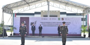 Rubén Darío Díaz Esparza,  Comandante Interino de la IV Región Militar