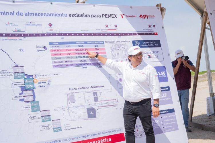 Constatan Américo Villarreal y titular de Sedatu urbanización en Puerto del Norte en Matamoros