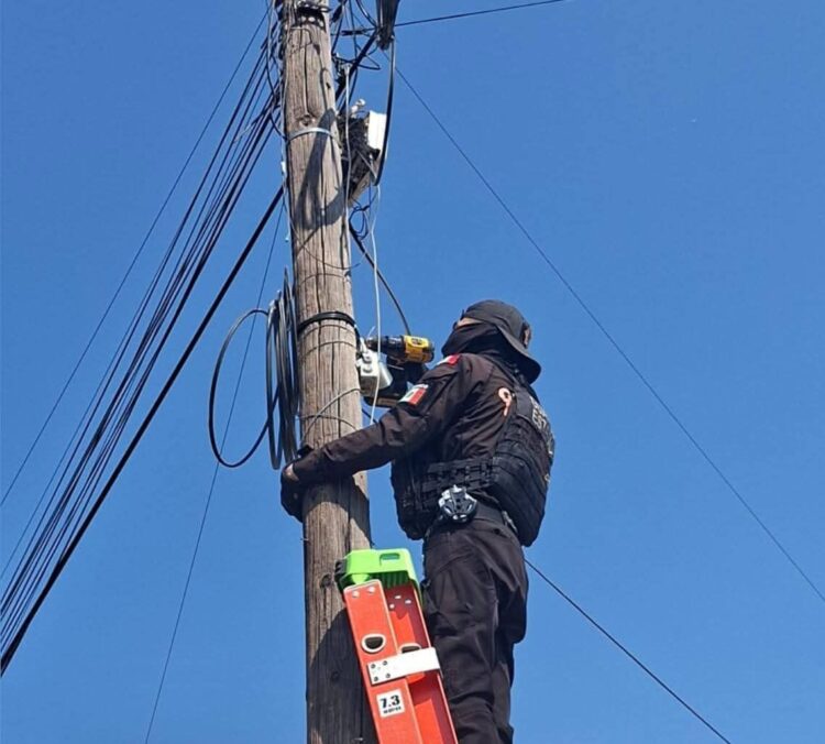Asegura Seguridad Pública más de 700 cámaras de la delincuencia organizada
