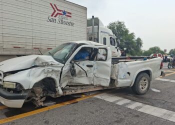 Deja choque un fallecido y tres lesionados