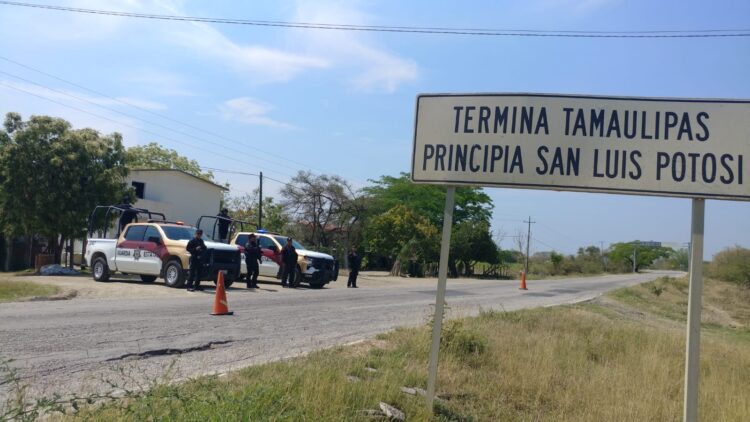 Implementan filtro de seguridad en los límites de Tamaulipas con San Luis Potosí