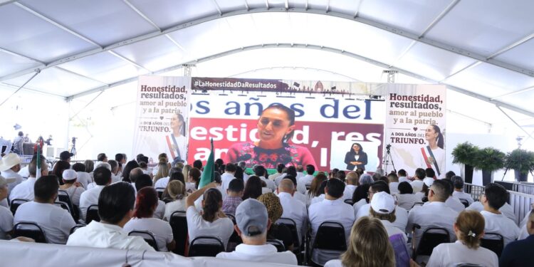 «Cuenta con el pueblo de Tamaulipas», expresa Américo Villarreal a Claudia Sheinbaum Pardo