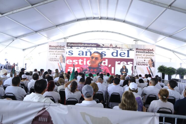 «Cuenta con el pueblo de Tamaulipas», expresa Américo Villarreal a Claudia Sheinbaum Pardo