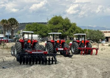 Fortalece Gobierno de Tamaulipas productividad agrícola con Central de Maquinaria