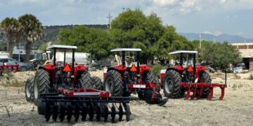 Fortalece Gobierno de Tamaulipas productividad agrícola con Central de Maquinaria