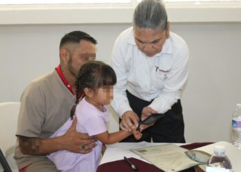 Celebra CEDES Matamoros jornada de registros de nacimiento para hijos e hijas de PPLs