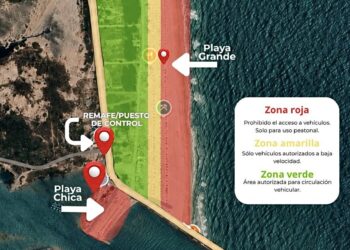 Anuncia Soto La Marina reglamentación en playa La Pesca