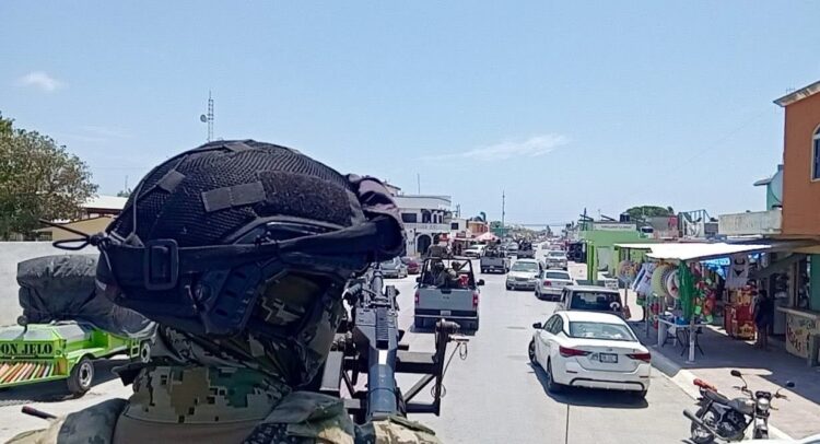 Ejército aseguró arsenal y vehículos en  Matamoros y Nueva Ciudad Guerrero