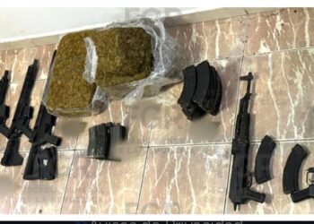 Aseguran a ocho con arsenal por la  muerte de federal en Matamoros, Tamaulipas