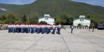 Rindieron protesta de Bandera 999 mujeres voluntarias y hombres del SMN en Tamaulipas