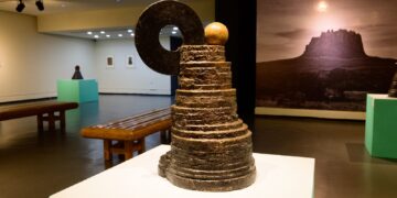 Inauguran exposición «Volcanes» de Vicente Rojo en la Galería Pedro Banda del Centro Cultural Tamaulipas