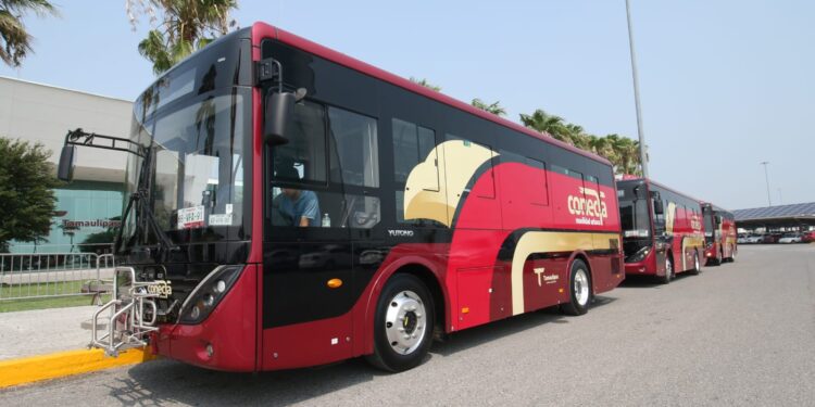 Pone en marcha Américo Villarreal Anaya transporte público gratuito en Tamaulipas