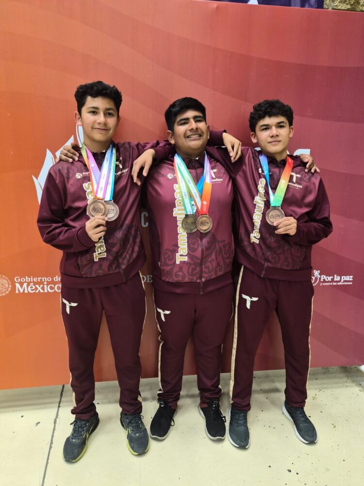 Celebra Tamaulipas 50 medallas en la Olimpiada Nacional 2026