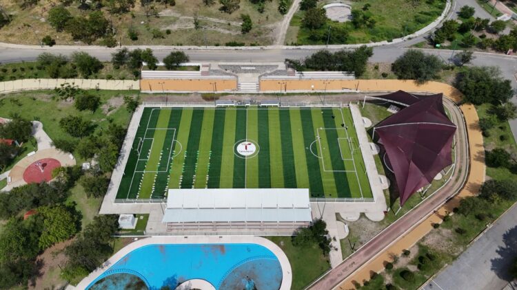 Consolida Tamaulipas el legado del Mundial Social con la entrega de canchas deportivas