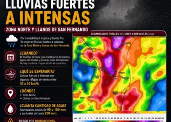 Exhorta Protección Civil a extremar precauciones ante pronóstico de lluvias intensas en Tamaulipas