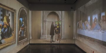 Presentarán exposición digital inmersiva en BARCO, sobre Leonardo da Vinci