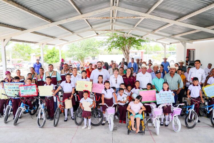Lleva SEBIEN paquetes alimentarios y Comedor de Bienestar a familias de San Carlos