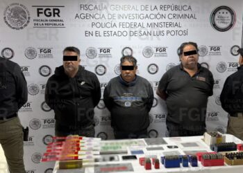 Asegura FGR miles de neumáticos, 90 vehículos, tractocamiones, leones, coyote y jaguar en SLP