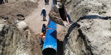 Trabajan para restablecer el suministro de agua potable en Ciudad Victoria