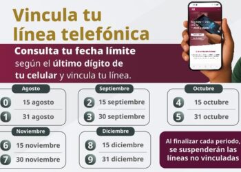Dan prórroga en registro de líneas de celular