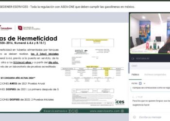 Impulsa SEDENER y Eservices capacitación del sector gasolinero a más de mil 800 participantes