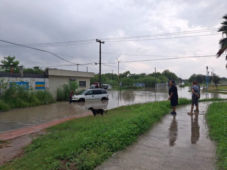 Guardia Estatal activa Plan Tamaulipas en Río Bravo ante afectaciones por lluvia