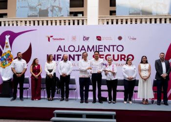 Ponen en marcha Américo y María Villarreal, Alojamiento Infantil Seguro y reafirman protección a la niñez tamaulipeca
